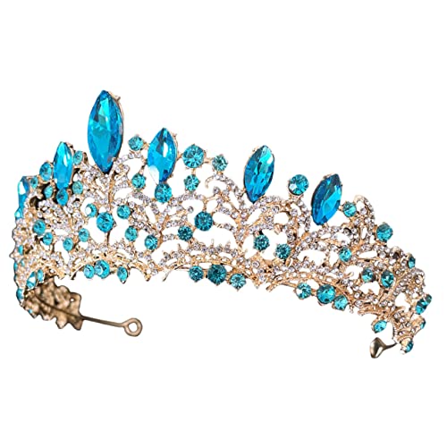 SHERCHPRY Braut Haarschmuck Barock Krone mit Elementen Stirnband für Besondere Anlässe Wie Cosplay Partys und Feiern SHERCHPRY Braut Haarschmuck Barock Krone mit Elementen Stirnband für Besondere Anlässe Wie Cosplay Partys und Feiern von SHERCHPRY