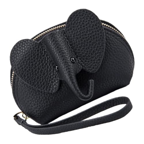 SHERCHPRY Münzbörse Aus Echtem Material Kompakt Und Tragbar Für Damen Mit Niedlichem Cartoon-Design Vielseitig Als Kleingeldbörse Oder Schmuckbeutel Nutzbar von SHERCHPRY