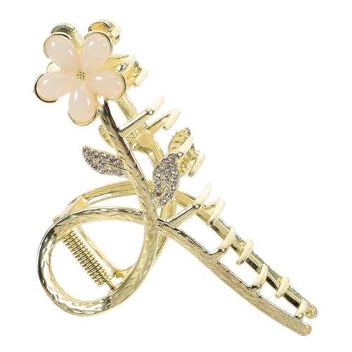 SHERCHPRY Blumen-haarklammern Aus Metall Große Haarklammern Für Frauen Haarschmuck Für Alltag Und Anlässe Einfache Bedienung Haarfixierung Ohne Kopfhautschaden von SHERCHPRY