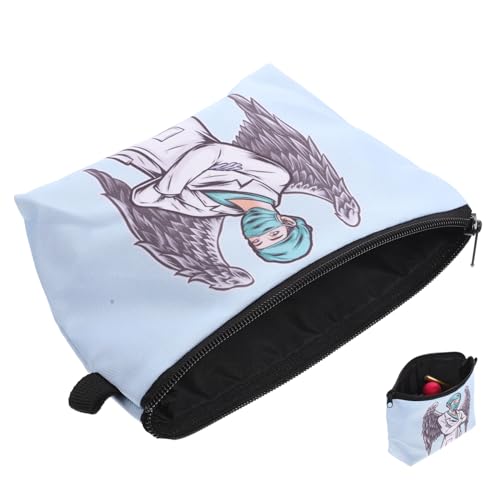 SHERCHPRY Clutch Mit Krankenschwester Aufdruck Make Up Organizer Reise Make Up Tasche Tragbare Reise Make Up Tasche Tasche Hautpflegetasche Make Up Taschen Für Frauen von SHERCHPRY