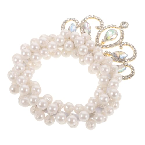 SHERCHPRY Crown Pearl Haarband für Mädchen Elastisches Haargummi mit Design Dekorative Haaraccessoires für Stilvolles Haar Accessoire mit Perlen für Besondere Anlässe und Alltag SHERCHPRY Crown Pearl Haarband für Mädchen Elastisches Haargummi mit Design Dekorative Haaraccessoires für Stilvolles Haar Accessoire mit Perlen für Besondere Anlässe und Alltag von SHERCHPRY