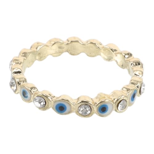 SHERCHPRY Dämonenaugenring Schmuck Böser Blickring Damen Augenring Fingerringe Mit Bösem Blick Augenringe Für Frauen Verstellbarer Böser Blickring Halloween Fingerring Statement von SHERCHPRY