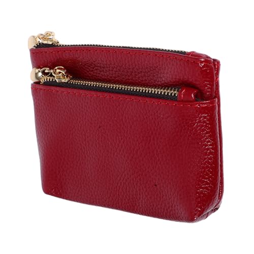 SHERCHPRY Kleine Damen-geldbörse Mit Reißverschluss Kunstleder Geldbeutel Münzfach Kartenetui Kompakt Und Leicht Für Alltag Reisen Und Einkäufe von SHERCHPRY