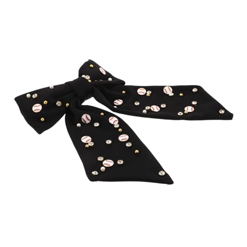 SHERCHPRY Dekorative Haarkarte kleine dekorative Haarspangen glitzernde Haaraccessoires für Frauen Star-Haarspangen für Mädchen Strass-Haarnadel Strass Barrette Strassmetall Schwarz von SHERCHPRY