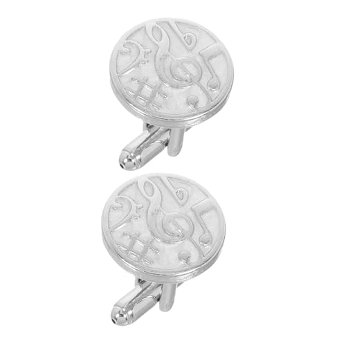 SHERCHPRY Dekoratives Smokinghemd Hochzeitsmusiker Zubehör Französische Musikliebhaber Hochzeiten Noten Musikfeiern Zubehör Schmuck Für Manschettenknöpfe Thematische Geschäfts Und von SHERCHPRY