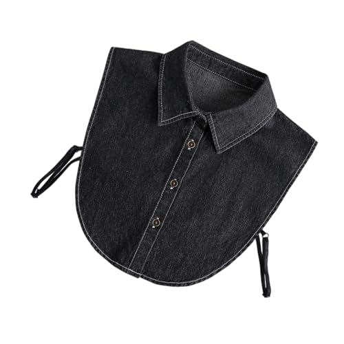 SHERCHPRY Abnehmbarer Falscher Kragen Damenpullover Oberteil Halbhemd Bluse Kunstkragen Stilvoller Falscher Kragen Für Die Freizeit von SHERCHPRY