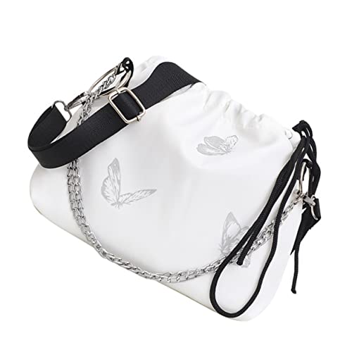 SHERCHPRY Diagonale Tasche Modische Umhängetasche Frau Handtasche Modische Tasche Damen Umhängetasche Umhängetaschen Für Damen Umhängetasche Für Damen Zarte Tasche Beutel Weiß Reisen Erröten von SHERCHPRY