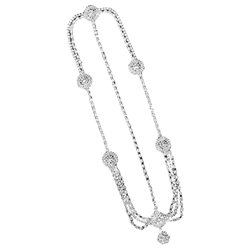 SHERCHPRY Strass Stirnband Mit Quasten Und Kette Für Damen Dekorativer Kopfschmuck Aus Strass Für Partys Und Fotos von SHERCHPRY