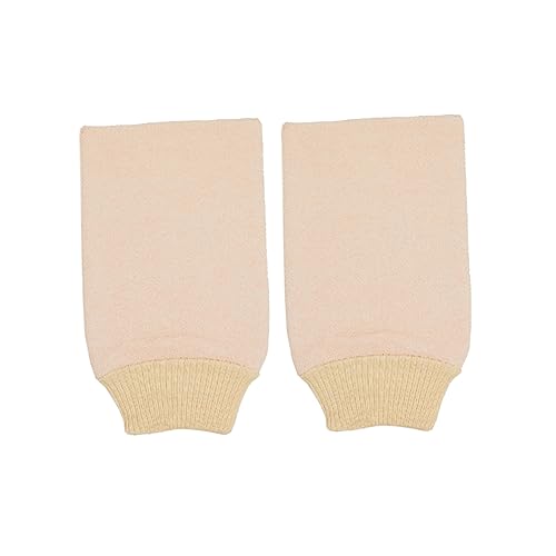 SHERCHPRY Doppelseitiges Badetuch und Peeling Handschuh für Körperreinigung für Spa und Dusche Entfernt Abgestorbene Hautzellen und Fördert die Durchblutung Zufällige Farbe von SHERCHPRY