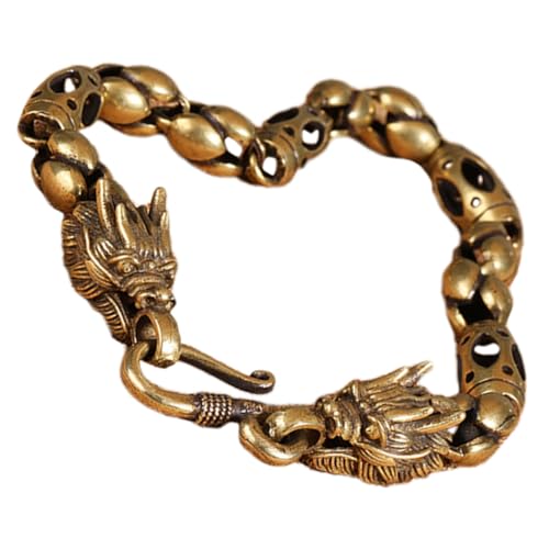 SHERCHPRY Vintage Drachenarmband Legierung für Männer Antikes Design Stilvolles Herrenarmband Chinesischer Neujahrsschmuck Komfortabel und von SHERCHPRY