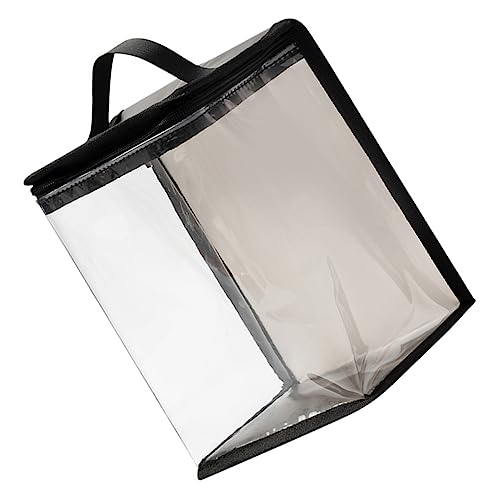 SHERCHPRY Transparente Reise-Kosmetiktasche Durchsichtige Kulturtasche Für Damen Make-up-Tasche Mit Organizer Kleine Tragbare Kosmetiktasche Praktische Aufbewahrungstasche Für Kosmetika von SHERCHPRY
