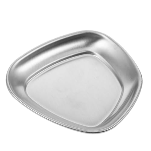 SHERCHPRY Edelstahl-aufbewahrungsbehälter Für Nagelwerkzeuge Nagel-organizer-schale Kleine Behälter Für Maniküre-zubehör Perlenaufbewahrung Durchsichtige Aufbewahrungsboxen von SHERCHPRY