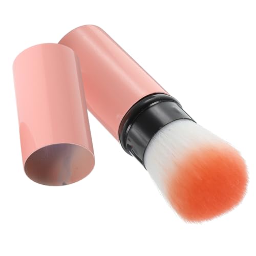 SHERCHPRY Einziehbarer Make Up Pinsel mit Weichen Borsten für Lidschatten und Losen Puder Tragbar im Zylindrischen Behälter Farben Zufällig für Reisen und Persönliche Zufällige Farbe von SHERCHPRY