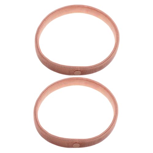 SHERCHPRY Elastische Metall Armbänder für Herren Rutschfeste Ärmelhalter für Hemdärmel Dehnbare Manschettenfixierer Oberarmbänder Roségold und Stilvoll von SHERCHPRY