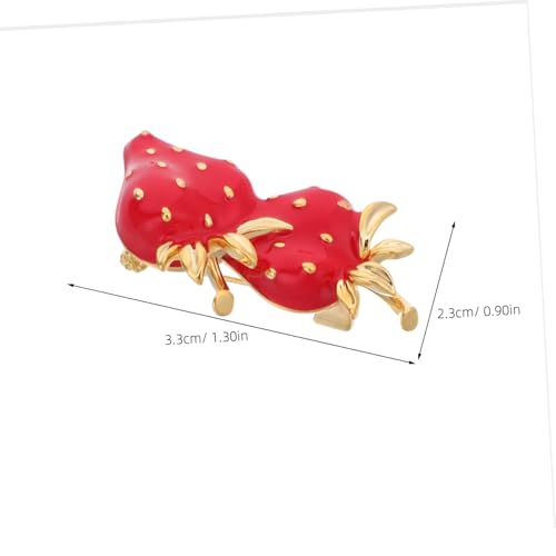 SHERCHPRY Erdbeer Brosche für Damen Einzigartiger Farbintensiver Obst Anstecker mit Verspieltem Design Modischer Ansteckpin für Kleidung Rucksack und Besondere Anlässe SHERCHPRY Erdbeer Brosche für Damen Einzigartiger Farbintensiver Obst Anstecker mit Verspieltem Design Modischer Ansteckpin für Kleidung Rucksack und Besondere Anlässe von SHERCHPRY