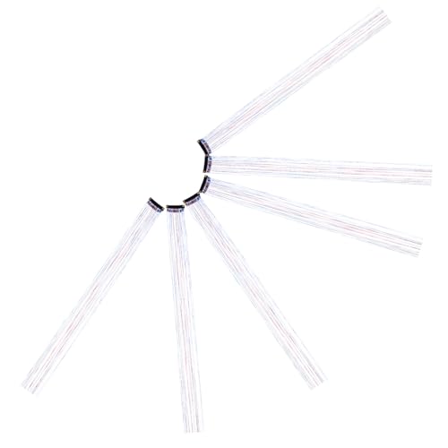 SHERCHPRY Extensions Mit Lametta-haarklammern Glitzer-haarverlängerungen Lockiges Lametta-haar Und Geblümte Metall-haarklammern Funkelnde Haar-accessoires Für Mädchen Und Frauen von SHERCHPRY