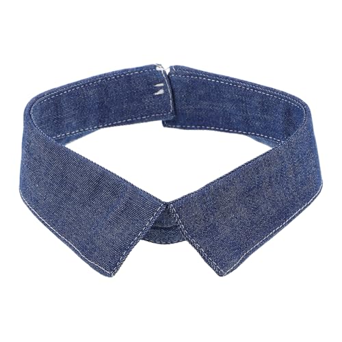 SHERCHPRY Fake-Kragen aus Denim gefälschter falscher Kragen abnehmbarer Hemdkragen Kunstkragen Fake-Kragen abnehmbar falscher Hemdkragen gefälschte Jeanskragen Cowboy SHERCHPRY Fake-Kragen aus Denim gefälschter falscher Kragen abnehmbarer Hemdkragen Kunstkragen Fake-Kragen abnehmbar falscher Hemdkragen gefälschte Jeanskragen Cowboy von SHERCHPRY