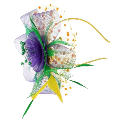 SHERCHPRY Fascinator Haarschmuck Mit Federn Und Netz Für Hochzeiten Teepartys Und Besondere Anlässe Elegantes Haaraccessoire Für Braut Und Gäste von SHERCHPRY