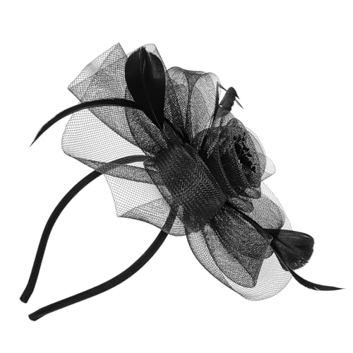 SHERCHPRY Fascinator-stirnband Für Damen Teeparty-hut Kopfschmuck Für Hochzeit Elegant Einfach Zu Tragen Für Partys Bankette Und Feiern von SHERCHPRY