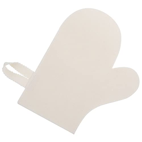 SHERCHPRY Filz Saunahandschuh Für Und Frauen Schnell Feuchtigkeit Absorbierend Hitzeschutz Unisex Praktisch Und Einfach Zu Handhaben von SHERCHPRY