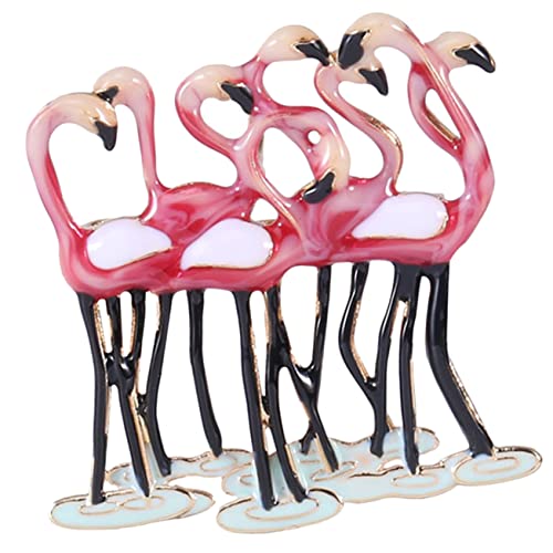 SHERCHPRY Flamingo Brosche Mit Strass Dekoration Für Damen Anstecknadel Für Schicke Outfits Für Partys Geburtstagsfeiern Und Besondere Anlässe von SHERCHPRY
