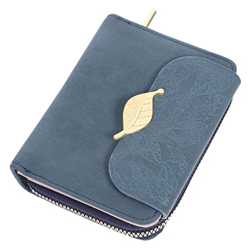 SHERCHPRY Flip-geldbörse Mädchenhandtasche Geldbörsen Für Mädchen Clutch-geldbörsen Aus Leder Für Damen Ledergeldbörse Für Damen Die Handtasche Der Frau Kurz Fräulein Reißverschluss Metall von SHERCHPRY