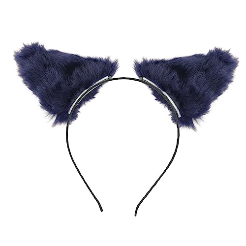 SHERCHPRY Fuchsohren Stirnband Plüschohrkopfschmuck Halloween-Ohr-Stirnband Kinderhaarspangen für Mädchen kuscheltier Tierohr-Stirnbänder Halloween-Kopfbedeckung Cosplay von SHERCHPRY