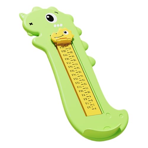 SHERCHPRY Schuhmessgerät Für Junge Mädchen Und Kleinkinder Tragbares Fußgrößen-messlineal Für Genaue Größen Präzises Babyschuhgrößen-werkzeug Fußmessgerät Für Online-schuhkauf von SHERCHPRY