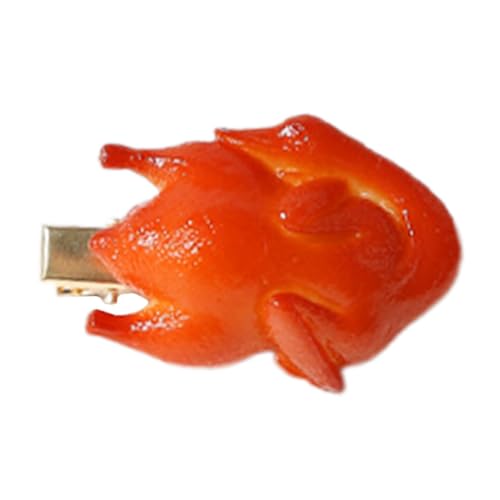 SHERCHPRY Haarspange Mit Lebensmittel-simulation Haarschmuck Für Frauen Haarnadeln Für Frauen Cartoon-haarspangen Haarschmuck Zur Dekoration Braten Ente Haar Clip Fotografie Prop von SHERCHPRY