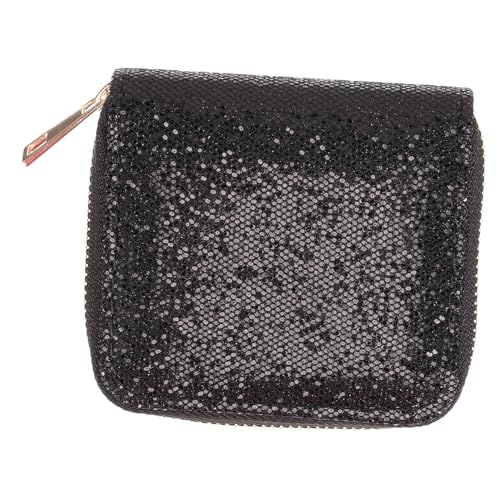 SHERCHPRY Geldbeutel The Tote Bag for Women damengeschenke kleingeldbörse damenbörse damengeldbörse damenportemonnaie Geldbörsen Strass geldbörse Taschen funkeln kleines Portemonnaie Black von SHERCHPRY