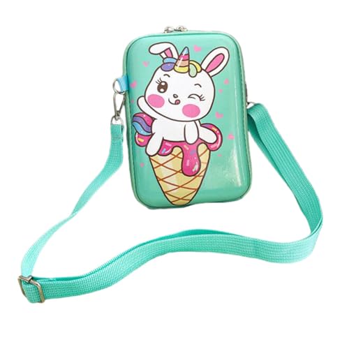 SHERCHPRY Geldbörse Cartoon einzelne Umhängetasche Kindertasche Umhängetasche für Kinder Schultertasche Cartoon-Münzbeutel PVC-Tasche für Mädchen schöne Tasche kleines Mädchen Cartoon-Tasche von SHERCHPRY