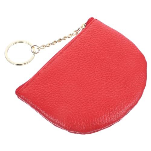 SHERCHPRY Geldbörse Mini-Sachen für den Geldbeutel Miniartikel für die Handtasche Schlüsselanhänger kleines Portemonnaie kleine Handtasche Persönlichkeit Schlüsseltasche rot von SHERCHPRY