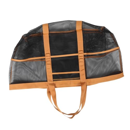 SHERCHPRY Große Strandtasche mit Reißverschlusstasche Wasserfest Sandabweisend Mesh-tote mit Mehreren Fächern Leichter und Robuster Organizer für Badebekleidung Urlaub Pool und von SHERCHPRY