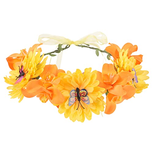 SHERCHPRY Haarband mit Verstellbarem Band Künstliche Blumenhaardeckung für Hochzeiten Brautaccessoire Fotografie und Festivals SHERCHPRY Haarband mit Verstellbarem Band Künstliche Blumenhaardeckung für Hochzeiten Brautaccessoire Fotografie und Festivals von SHERCHPRY