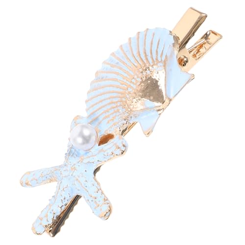 SHERCHPRY Haarclip für Maritimen Stil Niedlicher Haarschmuck mit Muschel Design für Frisuren für Damen und Langlebig von SHERCHPRY