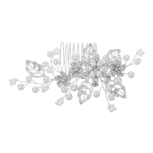 SHERCHPRY Haarkamm Für Die Braut: Formeller Clip Für Damen Zum Dutt- Oder Hochsteckfrisuren-styling – Haarkamm-clip Mit Strasssteinen Für Hochzeits- Und Partyfrisuren von SHERCHPRY
