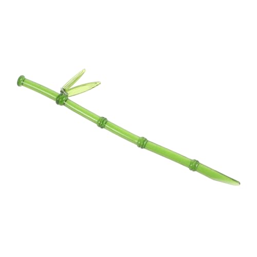 SHERCHPRY Haarnadeln in Bambusform Grüne Retro-haarschmuck-stäbe Mit Bambusblatt-anhängern Accessoires Im Traditionellen Asiatischen Stil Für Frauen Haarschmuck Im Japanischen Stil von SHERCHPRY