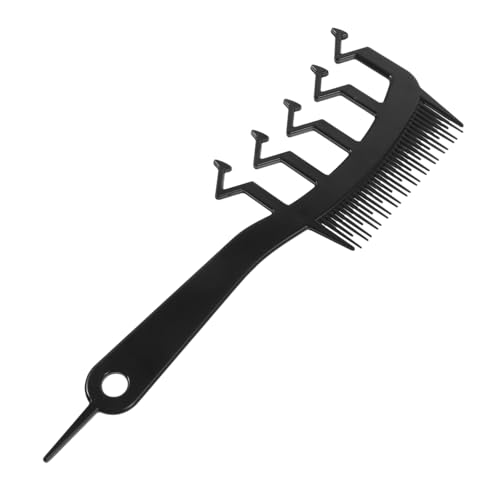 SHERCHPRY Haarschlitzkamm Z-Form Breiter Zahnkamm für Männer Antistatischer Friseurkamm für Nasses und Lockiges Haar Ergonomisches Styling Tool für Friseursalons und Zuhause von SHERCHPRY