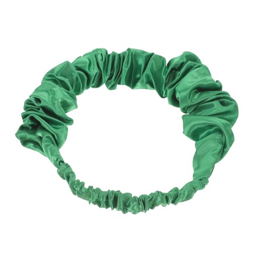 SHERCHPRY Haarschmuck aus Satin mit Rüschen Stirnband make up tape Stirnbänder für den Sport breite Make-up-Stirnbänder Spa-Stirnbänder für Frauen Europäisch und amerikanisch Kopfbedeckung von SHERCHPRY