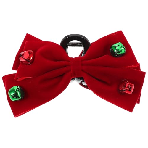 SHERCHPRY Haarspange Mit Glockenschleife Für Frauen Lange Haarspange Damenaccessoire Mit Glockenmotiv Haarschmuck Im Glockenstil Haarschleifenspange Für Verschiedene Frisuren Und Anlässe von SHERCHPRY
