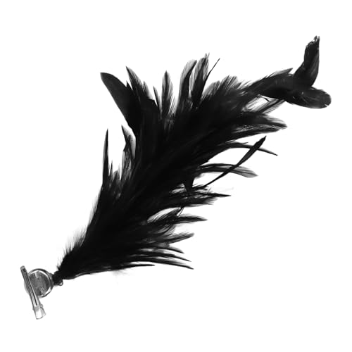 SHERCHPRY Haarspange Für Damen Und Mädchen Dekorative Haarspange Mit Haarschmuck Für Hochzeit Und Prom Federkopfschmuck Leicht Und Zu Tragen von SHERCHPRY