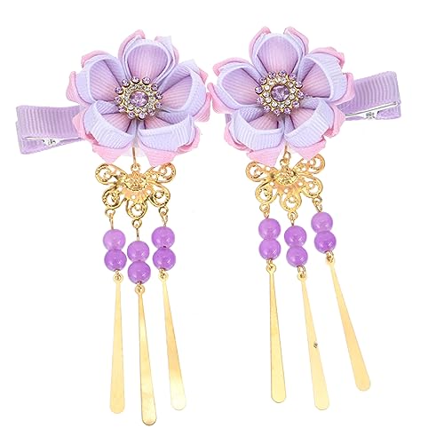 SHERCHPRY Haarspange im Japanischen Stil Blumen Haarnadel 1 Paar mit Quaste für Damen Modischer Haarschmuck für Kimono Outfits Retro Haarnadel Haarklammer für Mädchen SHERCHPRY Haarspange im Japanischen Stil Blumen Haarnadel 1 Paar mit Quaste für Damen Modischer Haarschmuck für Kimono Outfits Retro Haarnadel Haarklammer für Mädchen von SHERCHPRY