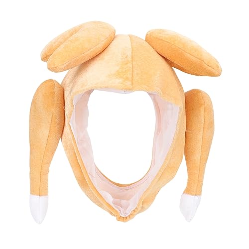 SHERCHPRY Halloween Drumstick Hut Für Erwachsene Lustiger Plüschiger -hut Für Halloween Und Fotorequisiten Für Partys Und Festliche Anlässe von SHERCHPRY