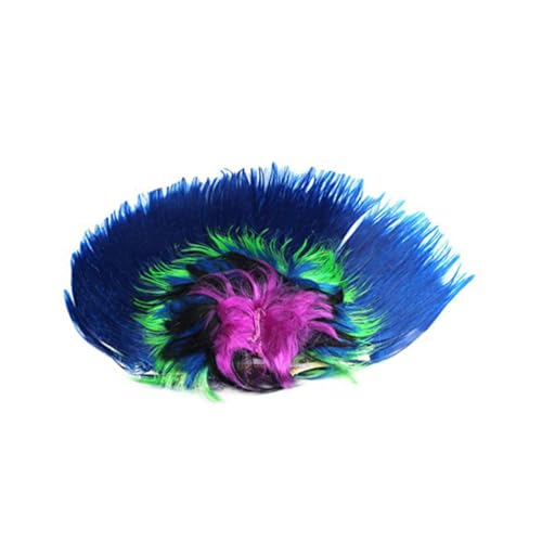 SHERCHPRY Haarperücke für Cosplay Stylische Kopfbedeckung Marineblau Angenehm Zu Tragen Wiederverwendbar von SHERCHPRY
