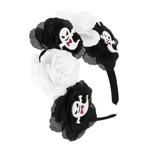 SHERCHPRY Halloween Stirnband Cosplay Party Stirnband Blumen Für Festival Look Erwachsene Geburtstag Kopfbedeckung von SHERCHPRY