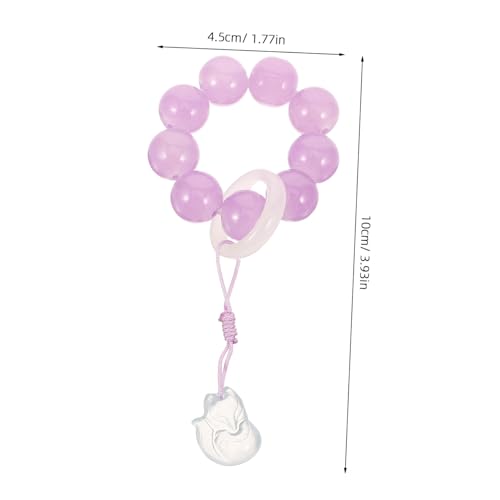 SHERCHPRY Handgedrehter Perlen Gebetsring für Frauen Beaded Rosary Schmuck mit Chinesischem Stil Komfortabler Langlebiger Gebetsperlenring Klassischem für Kultur und Glaubensliebhaber von SHERCHPRY