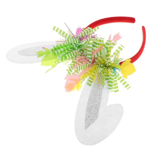 SHERCHPRY Hasenohren Stirnband Für Ostern Haarband Kaninchen Stirnband Osterhasenohren Haarreif Mit Hasenohren Für Junge Mädchen Erwachsene von SHERCHPRY
