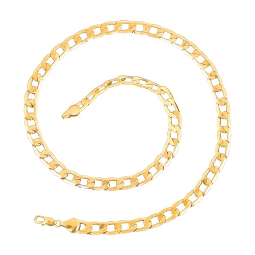 SHERCHPRY Hip Hop Halskette für Männer Gold Plattierte Gliederkette Punk Schmuck für Partys und Alltag von SHERCHPRY