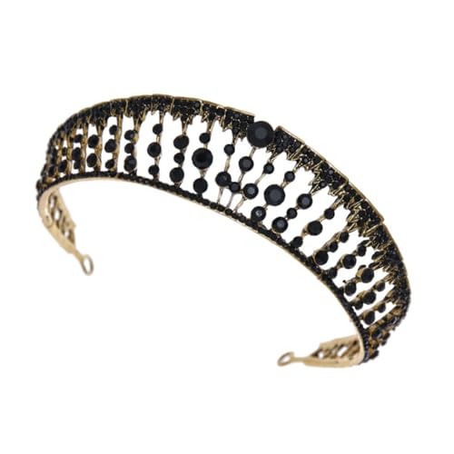 SHERCHPRY Hochzeit Tiara Damen Strass Krone Braut Diadem Stirnband mit Funkelnden Wassersteinen für Besondere Anlässe Wie Hochzeiten Partys und Feiern von SHERCHPRY