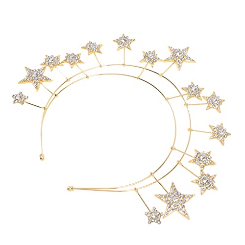 SHERCHPRY Hochzeitsstirnband mit Funkelnden Sternen Haaraccessoire für Damen Hochzeiten Partys und Besondere Anlässe Verleiht Jedem Look Einen Glamourösen Touch von SHERCHPRY